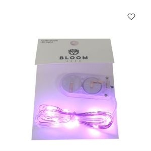 6 Purple led room lights